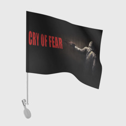 Флаг для автомобиля Крик страха - Саймон
