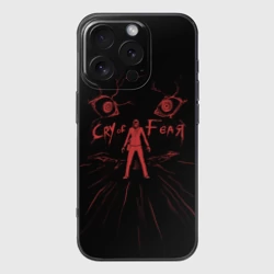 Чехол для iPhone 16 Pro силиконовый с защитой камеры Cry of Fear - Character Simon
