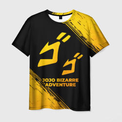 JoJo Bizarre Adventure - gold gradient – Мужская футболка 3D с принтом купить со скидкой в -26%