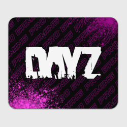 Прямоугольный коврик для мышки DayZ pro gaming: надпись и символ