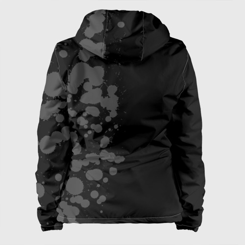 Женская куртка 3D Dead by Daylight glitch на темном фоне: по-вертикали, цвет черный - фото 2