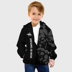 Детская куртка 3D Dead by Daylight glitch на темном фоне: по-вертикали - фото 2