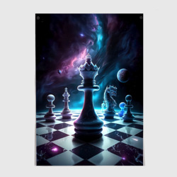 Постер Космические шахматы