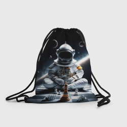 Рюкзак-мешок 3D Космонавт и шахматы