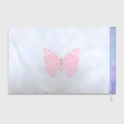 Флаг 3D Розовая бабочка - фото 2