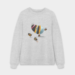 Мужской свитшот oversize без начеса хлопок Йогиня