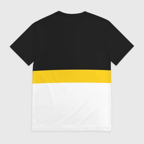 Мужская футболка 3D с принтом Мы Русские, с нами Бог, вид сзади #1