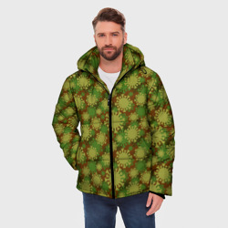 Мужская зимняя куртка 3D Вирус - камуфляж - фото 2