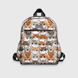 Детский рюкзак 3D Паттерн милые котики