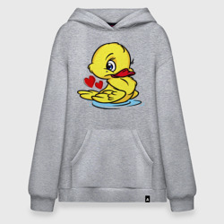 Худи SuperOversize хлопок Duckling hearts