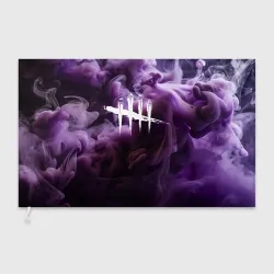 Флаг 3D Dead By Daylight Logo Smoke