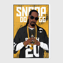 Магнитный плакат 2Х3 Snoop dogg с цепями