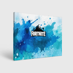 Холст прямоугольный Fortnite Logo Paint