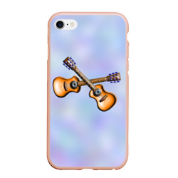 Две гитары рядом – Чехол для iPhone 6Plus/6S Plus матовый с принтом купить