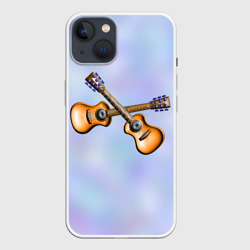Две гитары рядом – Чехол для iPhone 13 с принтом купить