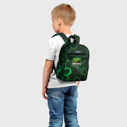 Детский рюкзак 3D Minecraft Logo Плиты - фото 2