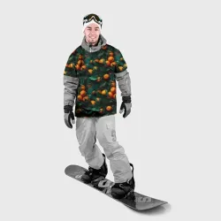 Накидка на куртку 3D Яркие апельсины