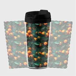 Термокружка-непроливайка Яркие апельсины - фото 2