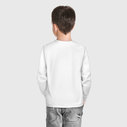 Детский лонгслив хлопок Gaimin Gladiators в кармане, цвет белый - фото 4