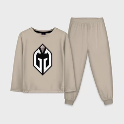 Детская пижама с лонгсливом хлопок Gaimin Gladiators logo