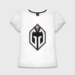 Женская футболка хлопок Slim Gaimin Gladiators logo