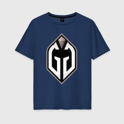 Женская футболка хлопок Oversize Gaimin Gladiators logo