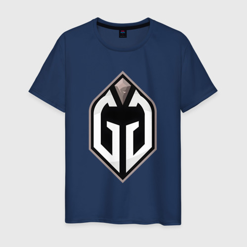 Мужская футболка хлопок Gaimin Gladiators logo, цвет темно-синий