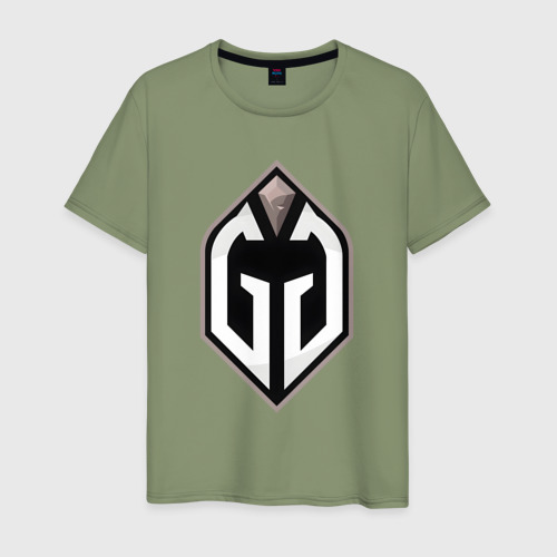 Мужская футболка хлопок Gaimin Gladiators logo, цвет авокадо