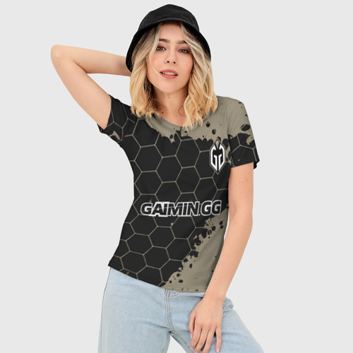 Женская футболка 3D Slim Gaimin Gladiators форма, цвет 3D печать - фото 3