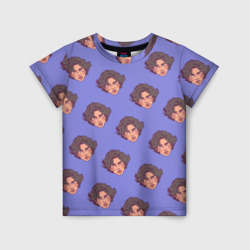 Детская футболка 3D Тимоти Шаламе узор
