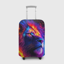 Чехол для чемодана 3D Космический галактический лев
