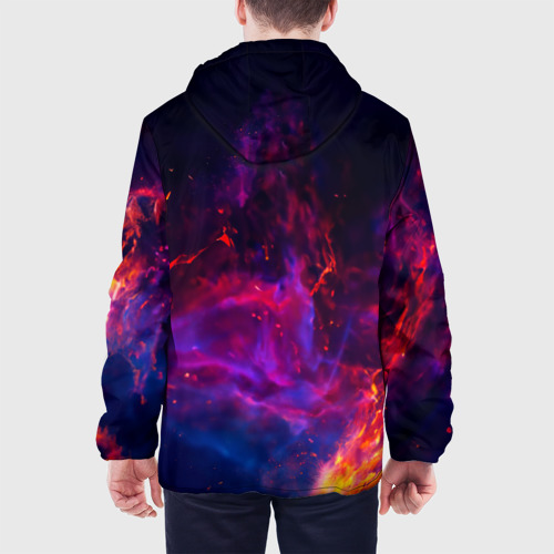 Мужская куртка 3D Космический галактический лев, цвет 3D печать - фото 5