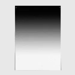 Постер Black and white gradient