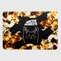 Картхолдер с принтом Arctic Monkeys рок кот и огонь - фото 2