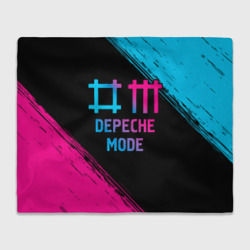 Плед 3D Depeche Mode - neon gradient