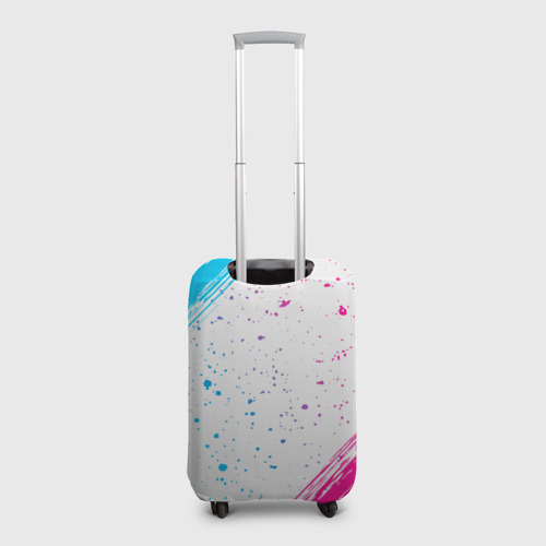 Чехол для чемодана 3D Placebo neon gradient style, цвет 3D печать - фото 2