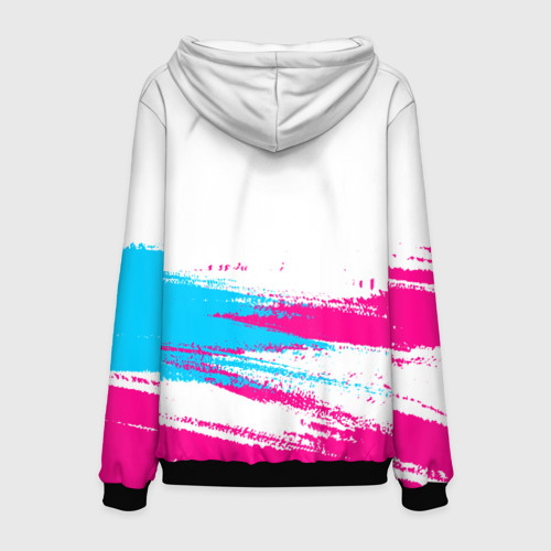 Мужская толстовка 3D Within Temptation neon gradient style: символ сверху, цвет черный - фото 2