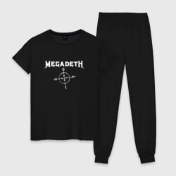 Женская пижама хлопок Megadeth: Cryptic Writings