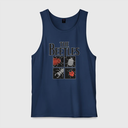 Мужская майка хлопок Beetles