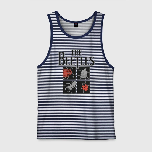 Мужская майка хлопок Beetles
