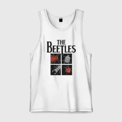 Мужская майка хлопок Beetles