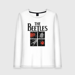 Женский лонгслив хлопок Beetles