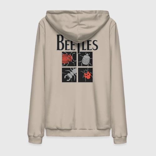 Мужская толстовка на молнии хлопок Beetles