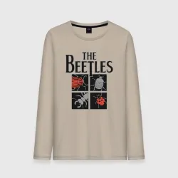 Мужской лонгслив хлопок Beetles