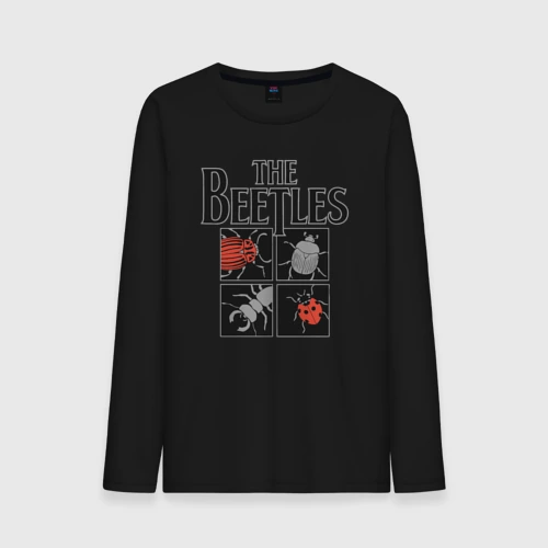 Мужской лонгслив хлопок Beetles