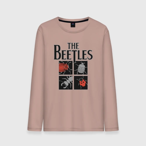 Мужской лонгслив хлопок Beetles