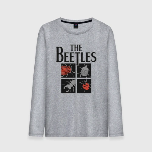 Мужской лонгслив хлопок Beetles