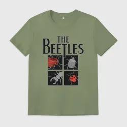 Мужская футболка хлопок Beetles