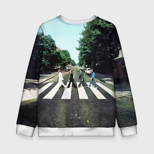 Детский свитшот 3D The Beatles альбом Abbey Road, цвет 3D печать - фото 2