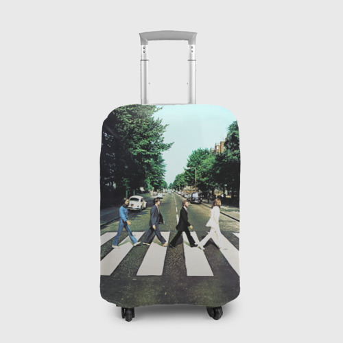 Чехол для чемодана с принтом The Beatles альбом Abbey Road, вид спереди №1